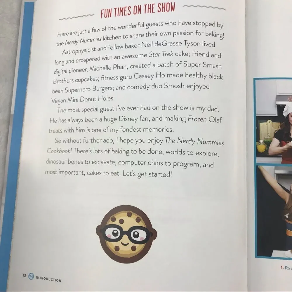 ‎**Book** Nerdy Mummies cookbook by Rosanna Pansino